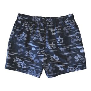 OP Men’s Swim Trunks Tropical Black and Gray Size 40/42